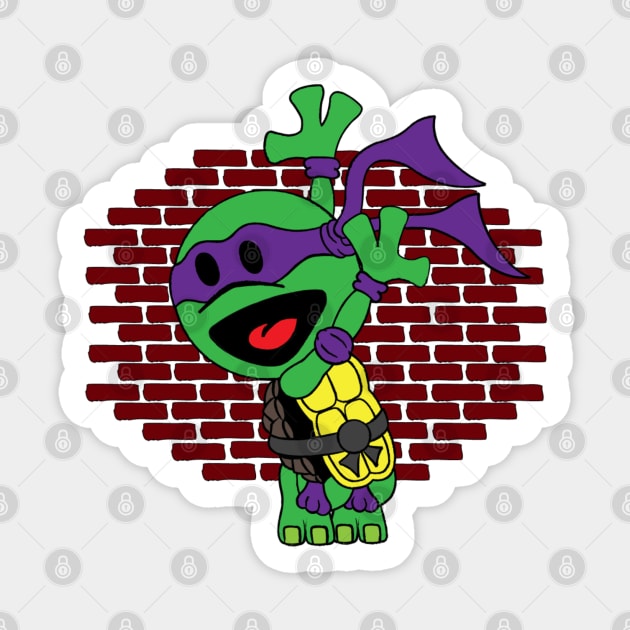 Dancing Donnie Sticker by Leidemer Illustration 